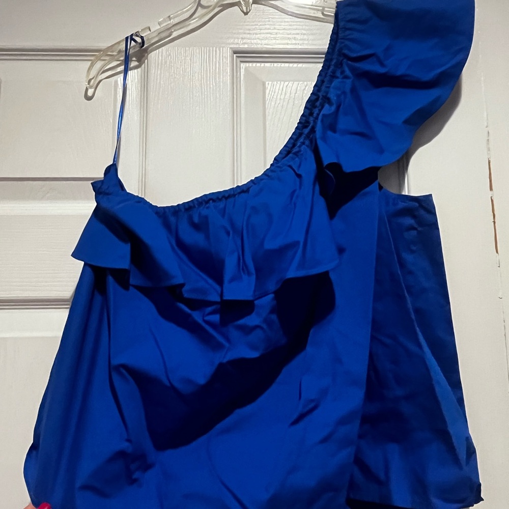 Banana Republic Vibrant Blue Top